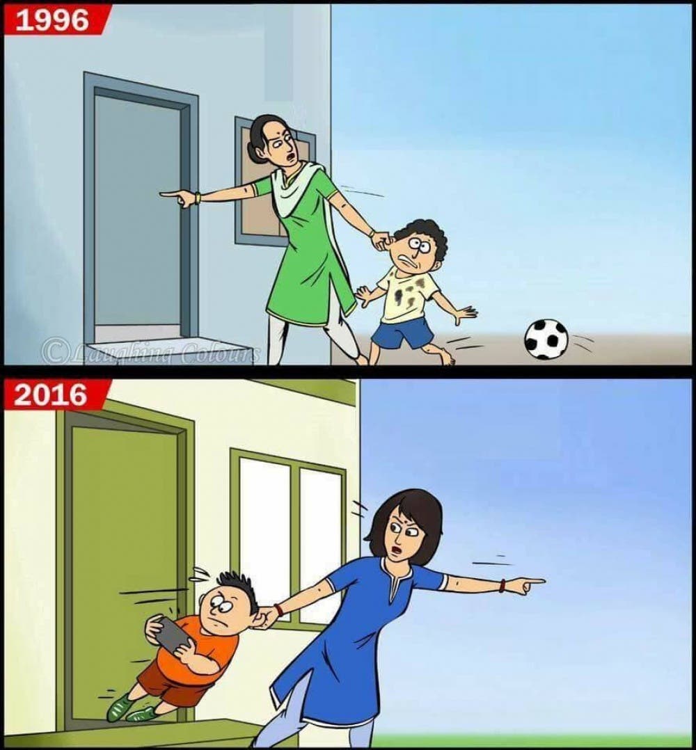 illustrations qui montrent à quel point internet a changé nos vies