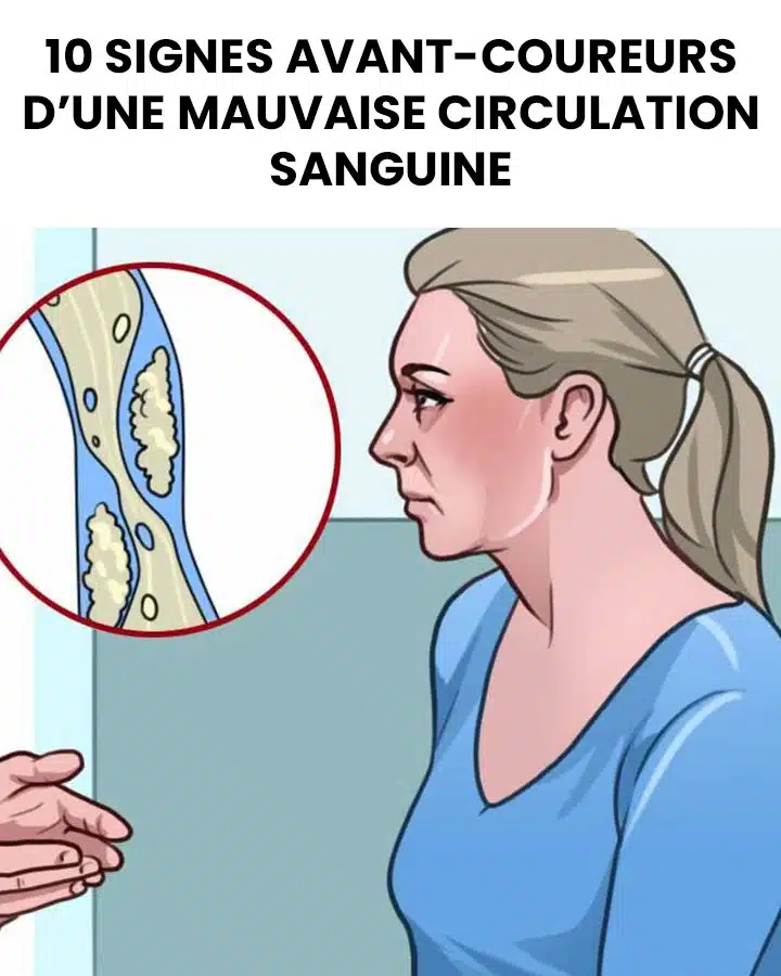 10 signes avant-coureurs d’une mauvaise circulation sanguine