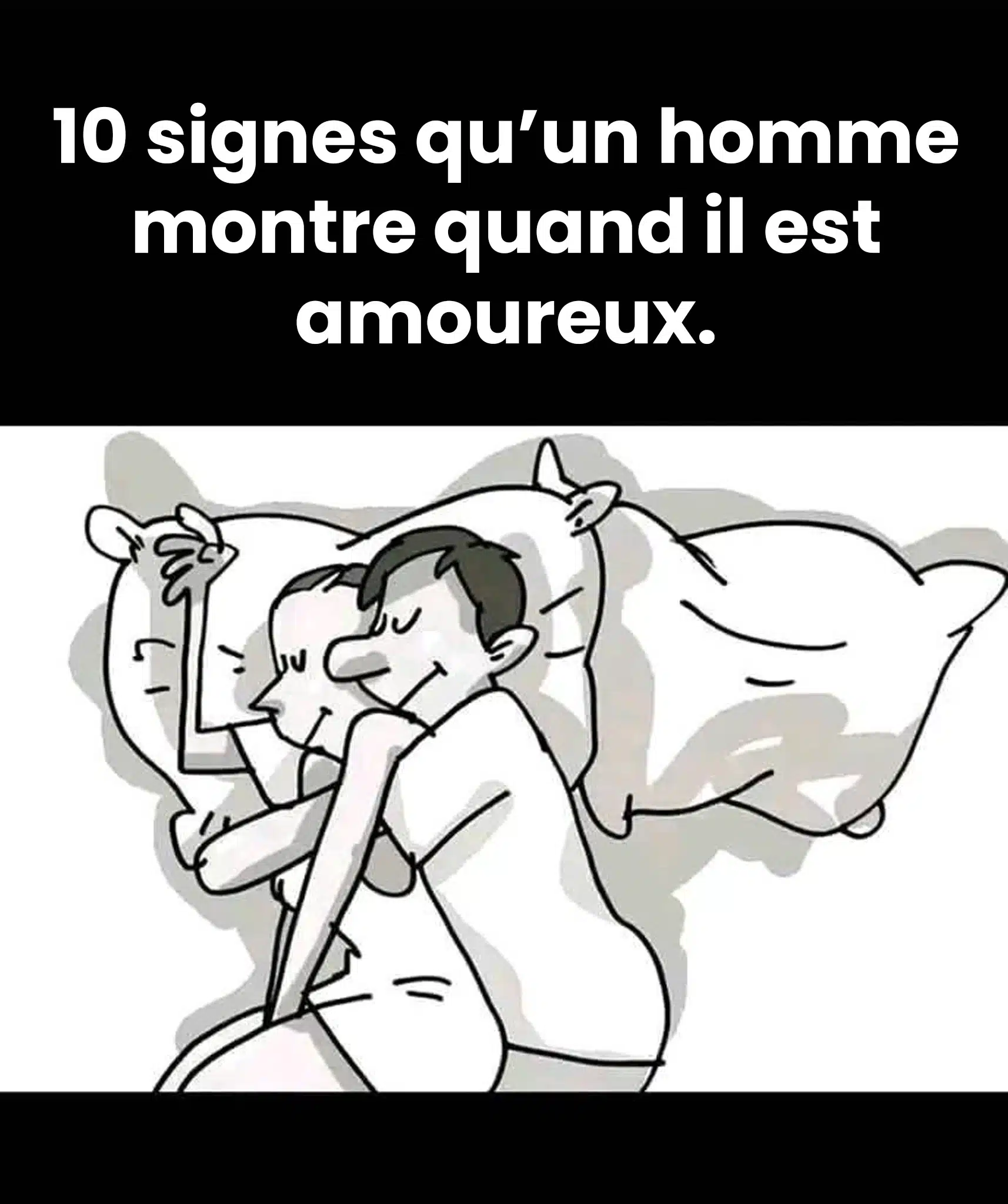 10 signes qu’un homme montre quand il est amoureux