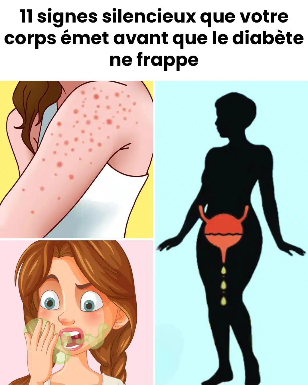 11 signes silencieux que votre corps envoie avant l’apparition du diabète