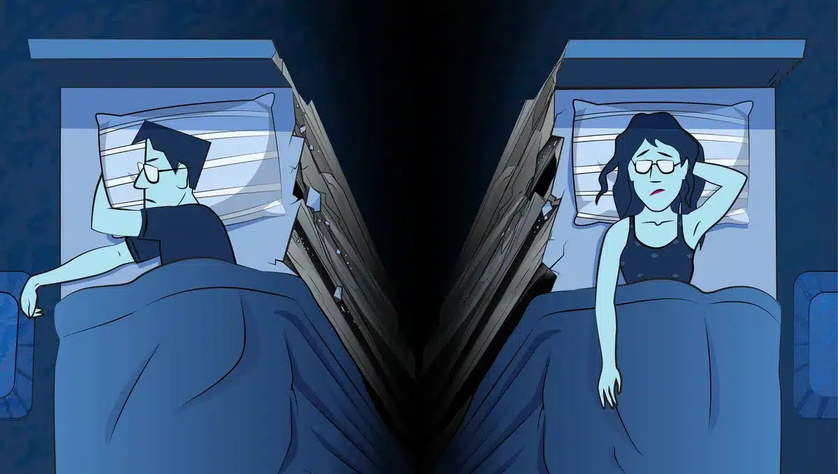 Lit confortable avec oreillers ergonomiques pour un sommeil de qualité