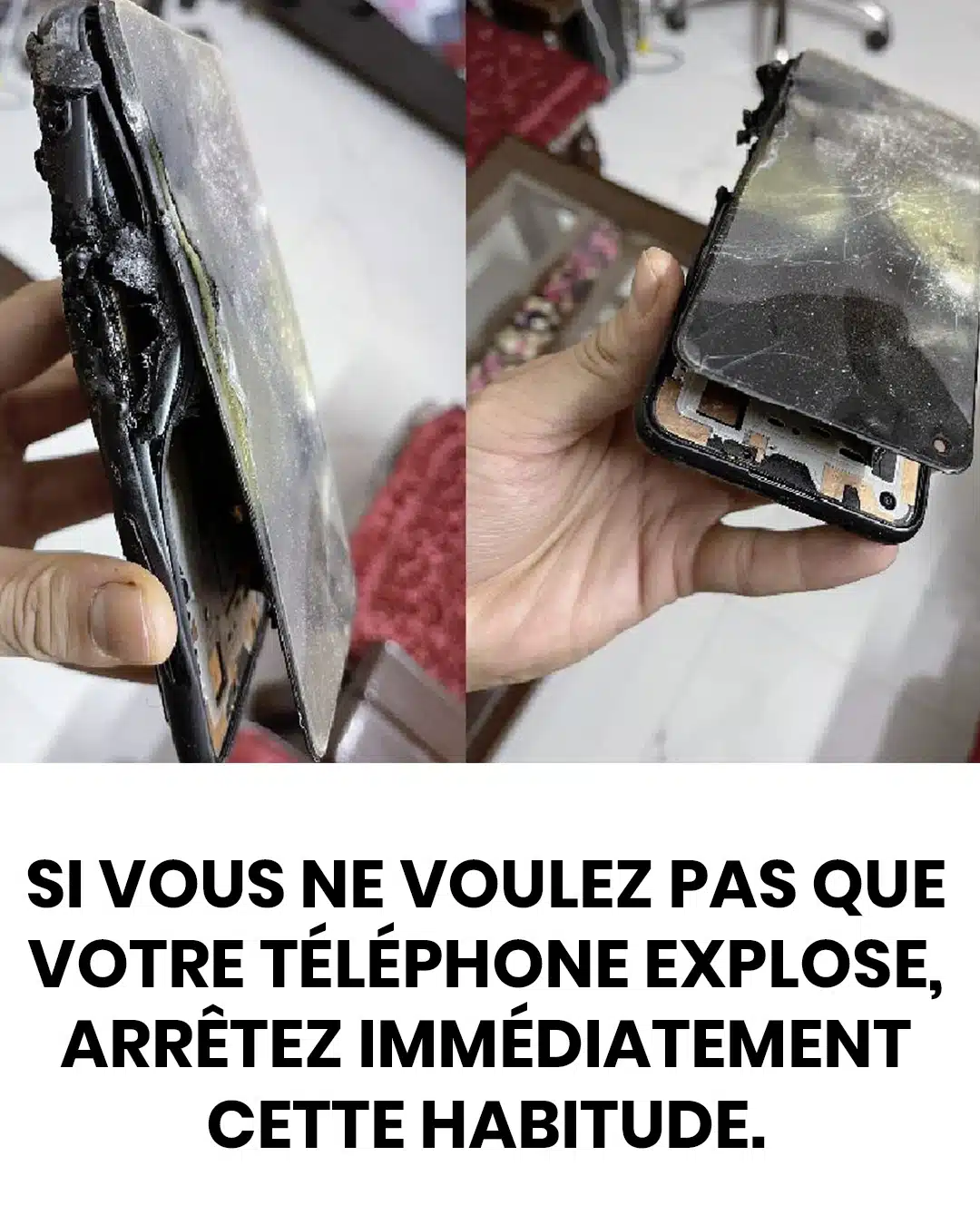 3 choses à éviter avec votre téléphone portable