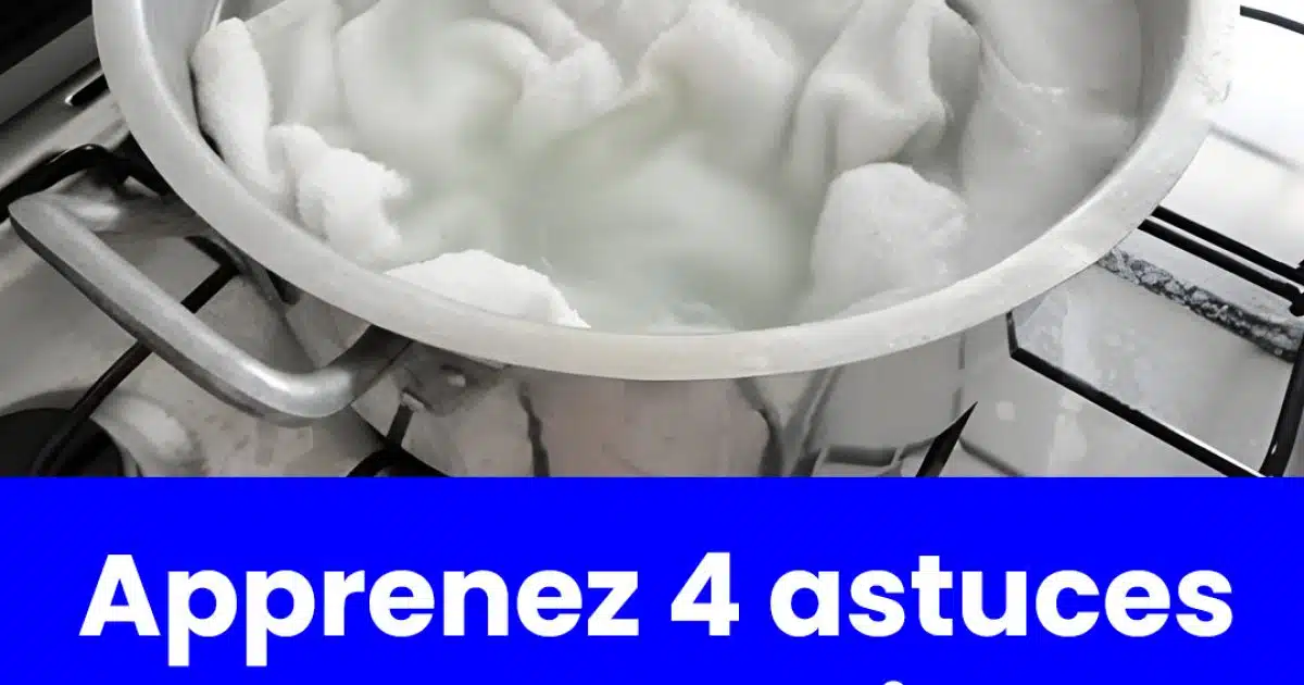 4 astuces pour blanchir les vêtements jaunis