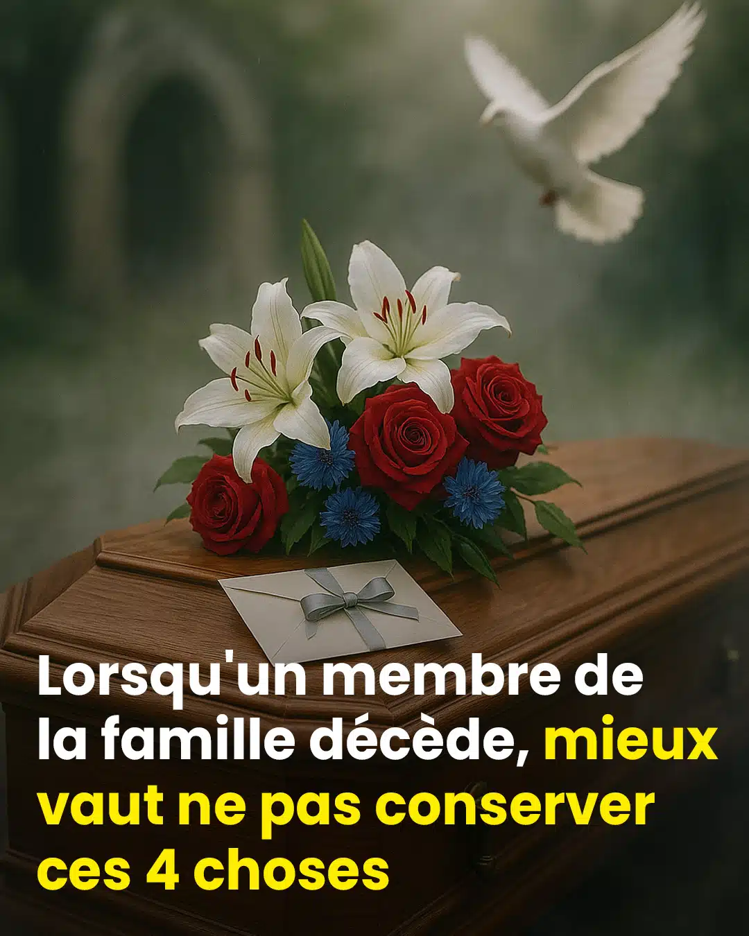 4 choses qu’il vaut mieux ne pas conserver après le départ d’un proche