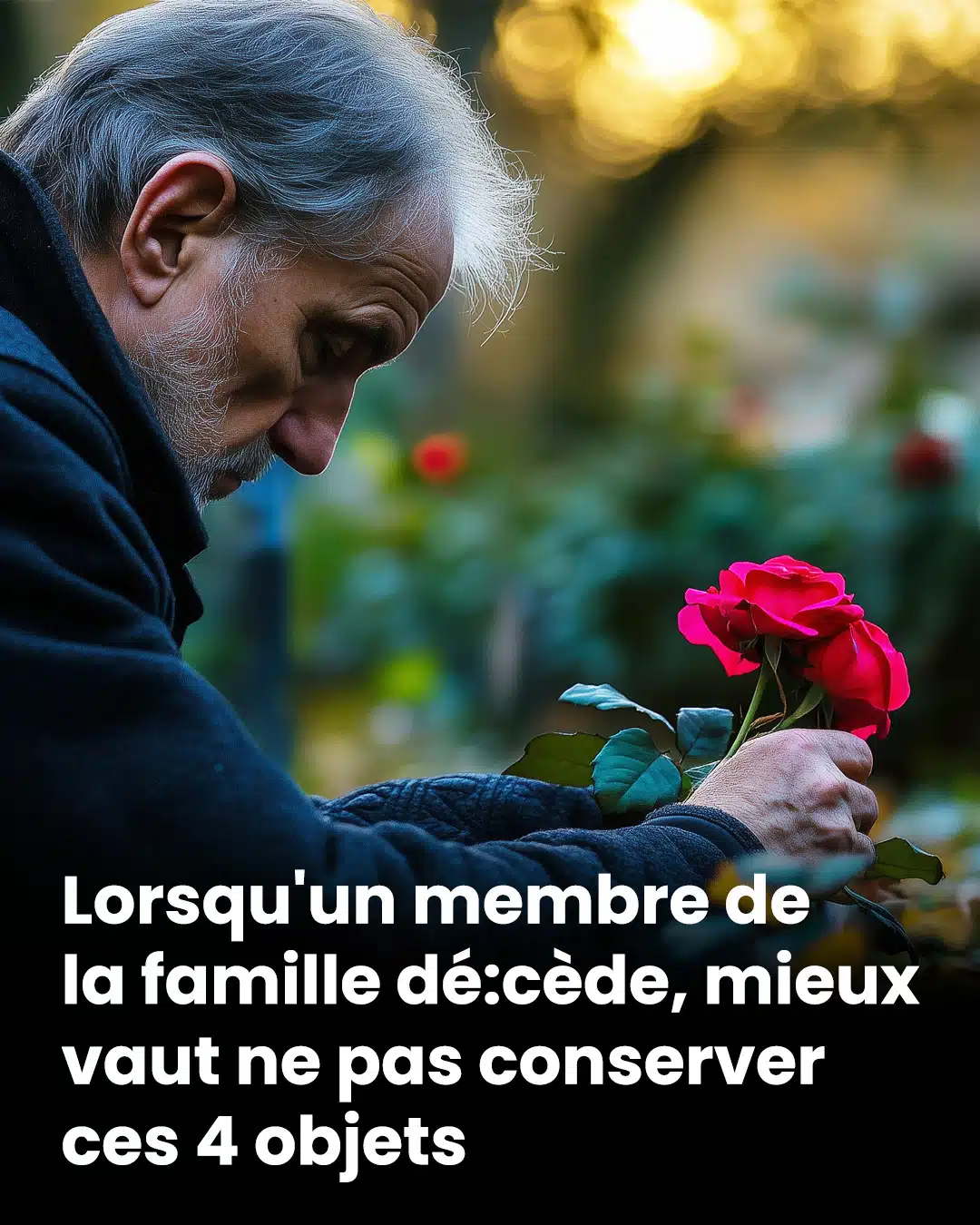 4 objets qu’il vaut mieux ne pas conserver après le départ d’un proche