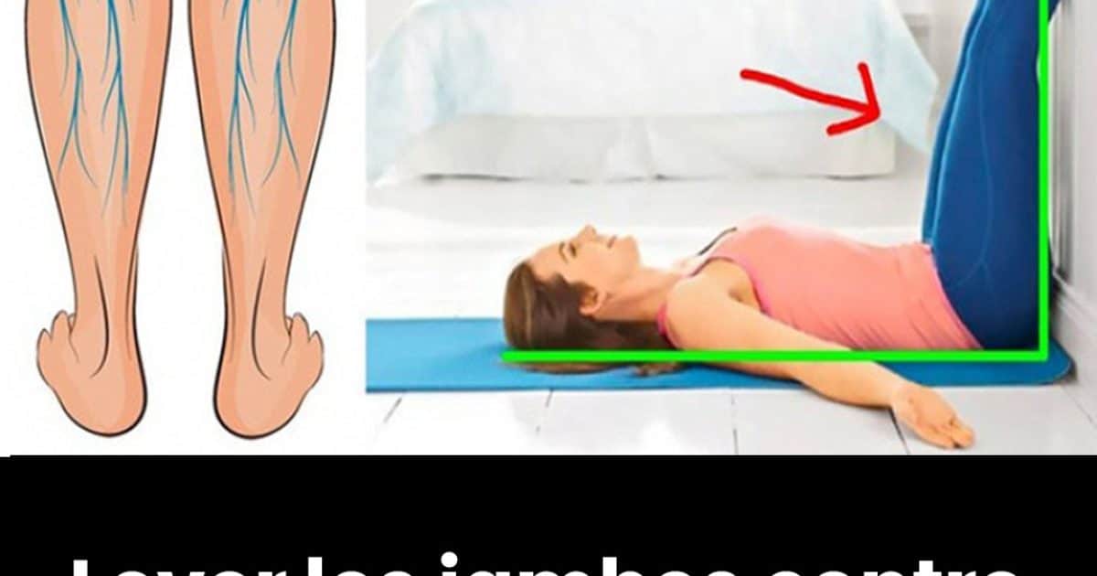 5 avantages de surélever vos jambes contre un mur