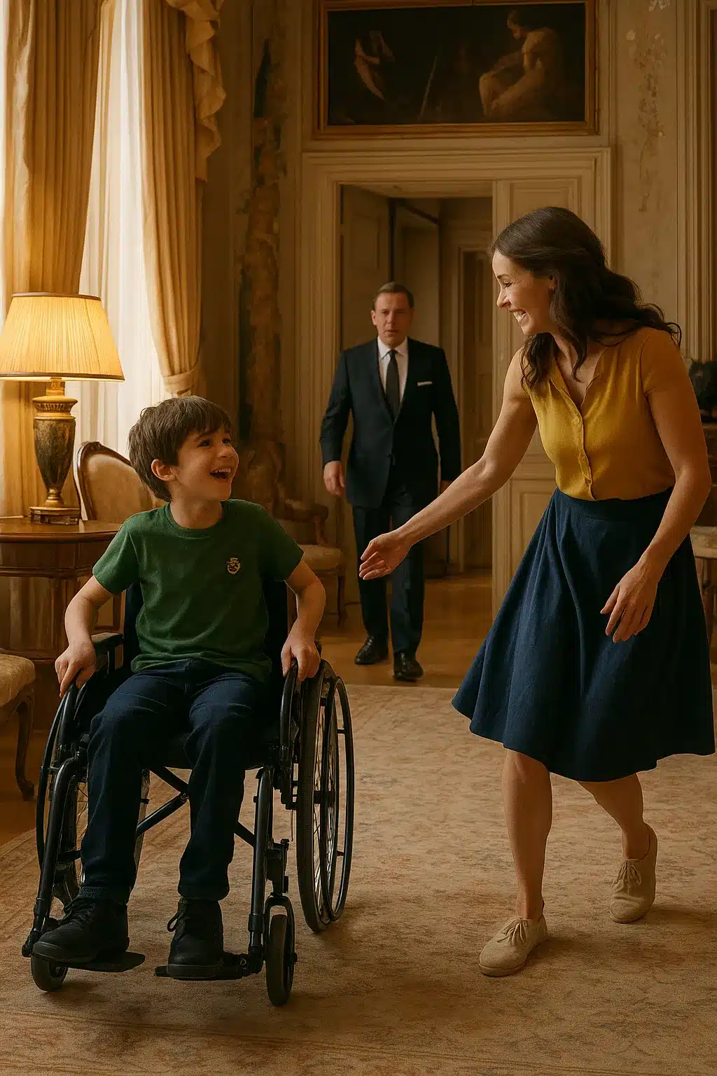 Photo souvenir de la mère et de l'enfant