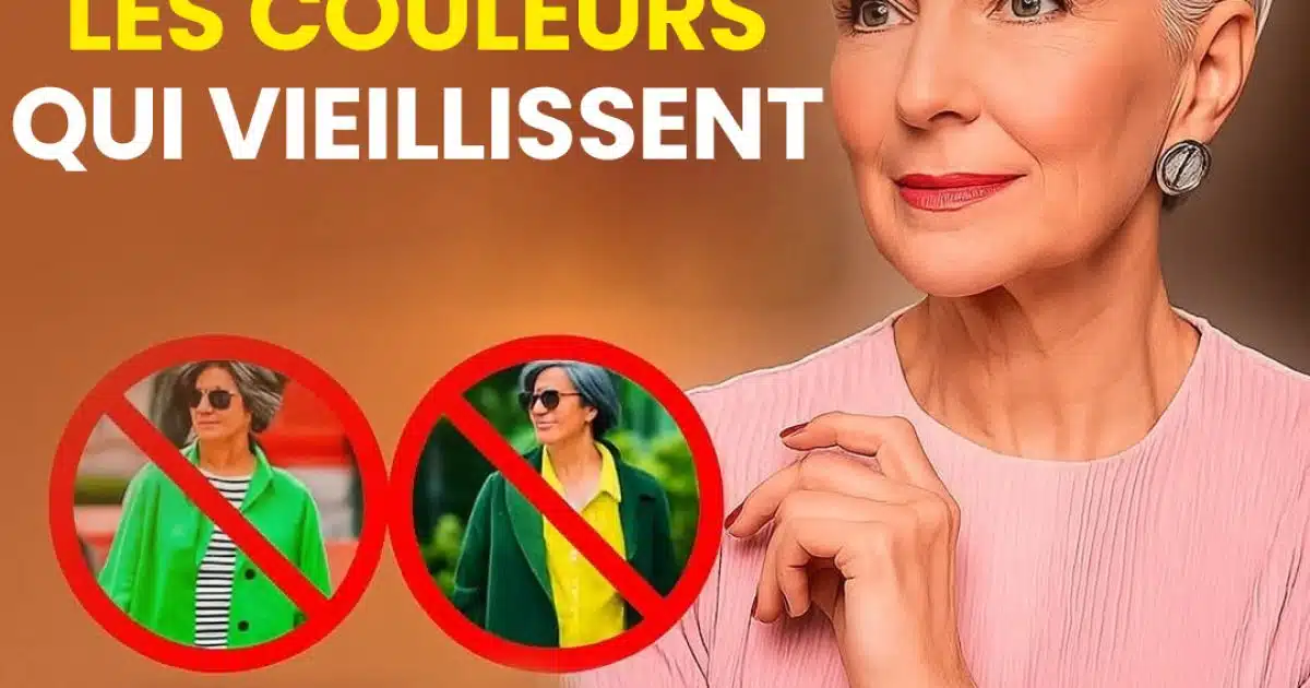 6 couleurs qui vous font paraître plus vieux (et celles qui vous vont vraiment)