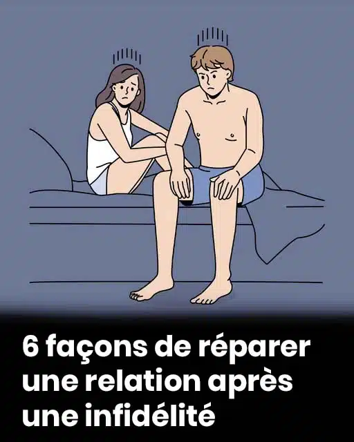 6 façons de réparer une relation après une infidélité