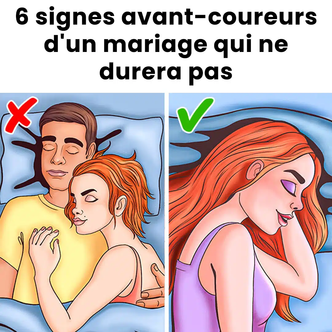 6 signes qui prédisent qu'un mariage ne durera pas