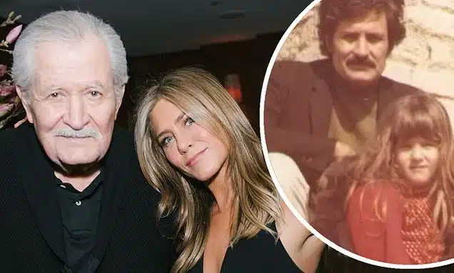 Jennifer Aniston et son père John Aniston