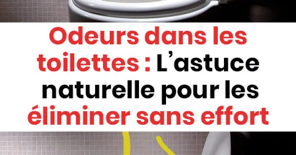 7 astuces pour éliminer les odeurs d'urine des toilettes