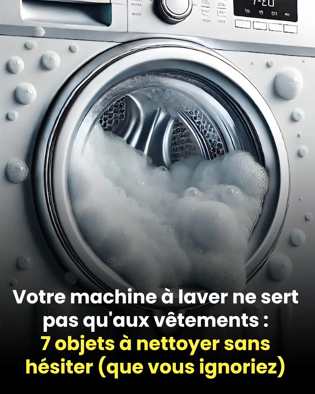 7 objets surprenants que vous pouvez nettoyer en machine