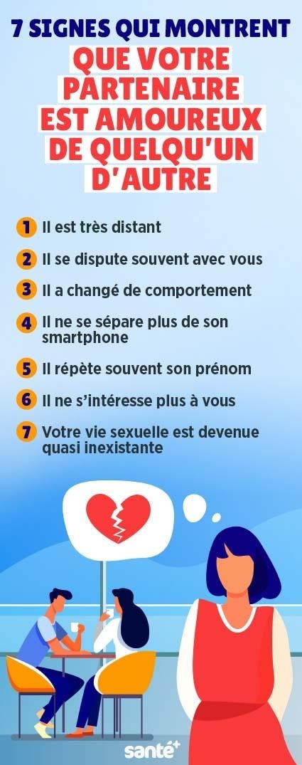 7 signes qui montrent que votre partenaire est amoureux de quelqu'un d'autre