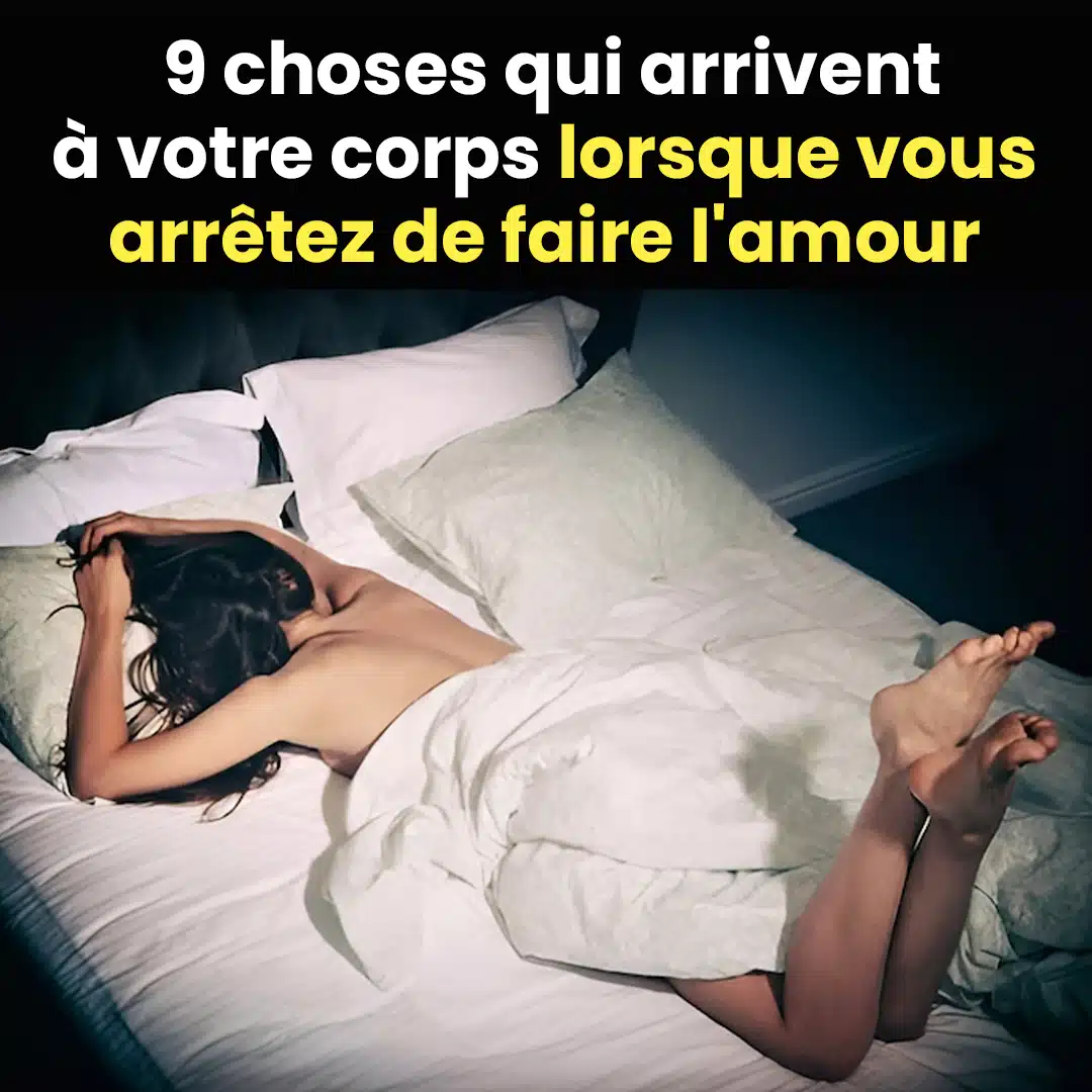 9 choses qui arrivent lorsque vous arrêtez d’avoir une activité au lit
