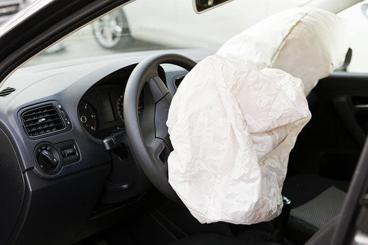 Airbag déclenché