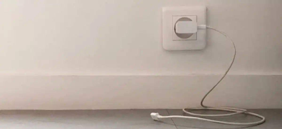 Chargeur endommagé
