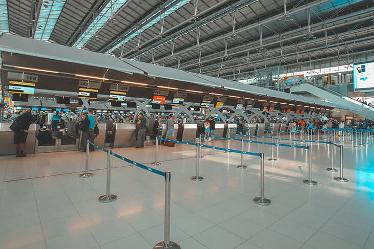 Enregistrement bagages 