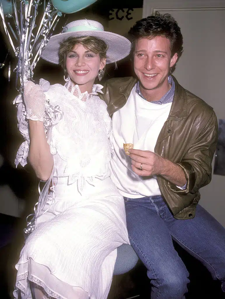 Markie Post et son mari Michael A. Ross, souriants et complices
