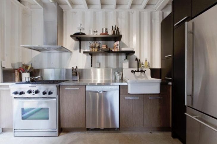 La cuisine de la maison 