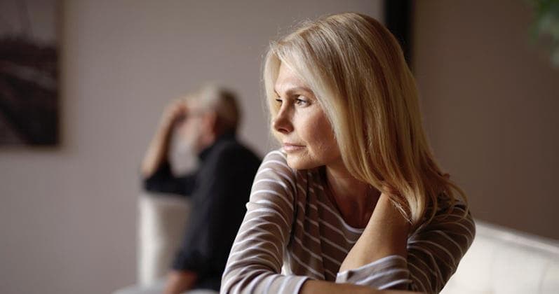 La mère de la famille désespérée