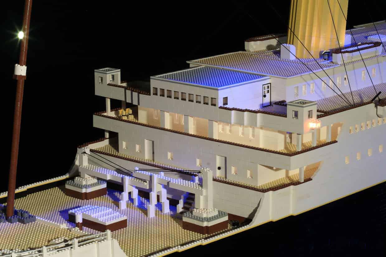 Le modèle du Titanic vu de près