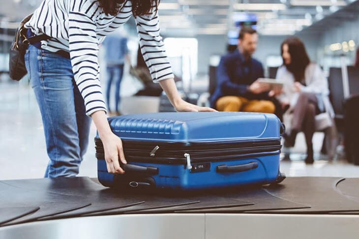 Récupérer sa valise 