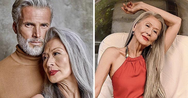 Rosa saito mannequin à 71 ans. source : spm