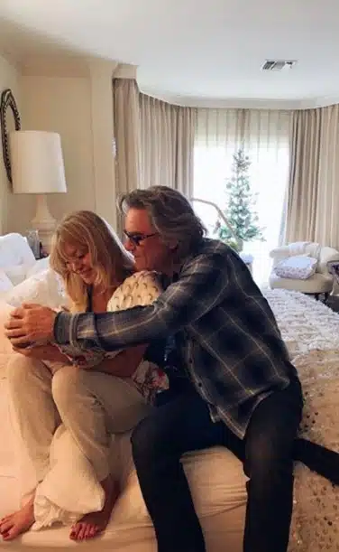 Portrait de Goldie Hawn et Kurt Russell