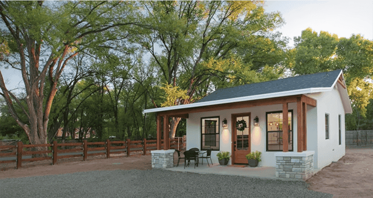 Vue de l’extérieur 