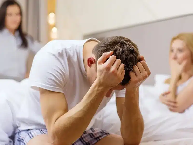 Illustration représentant la complexité émotionnelle derrière l'infidélité