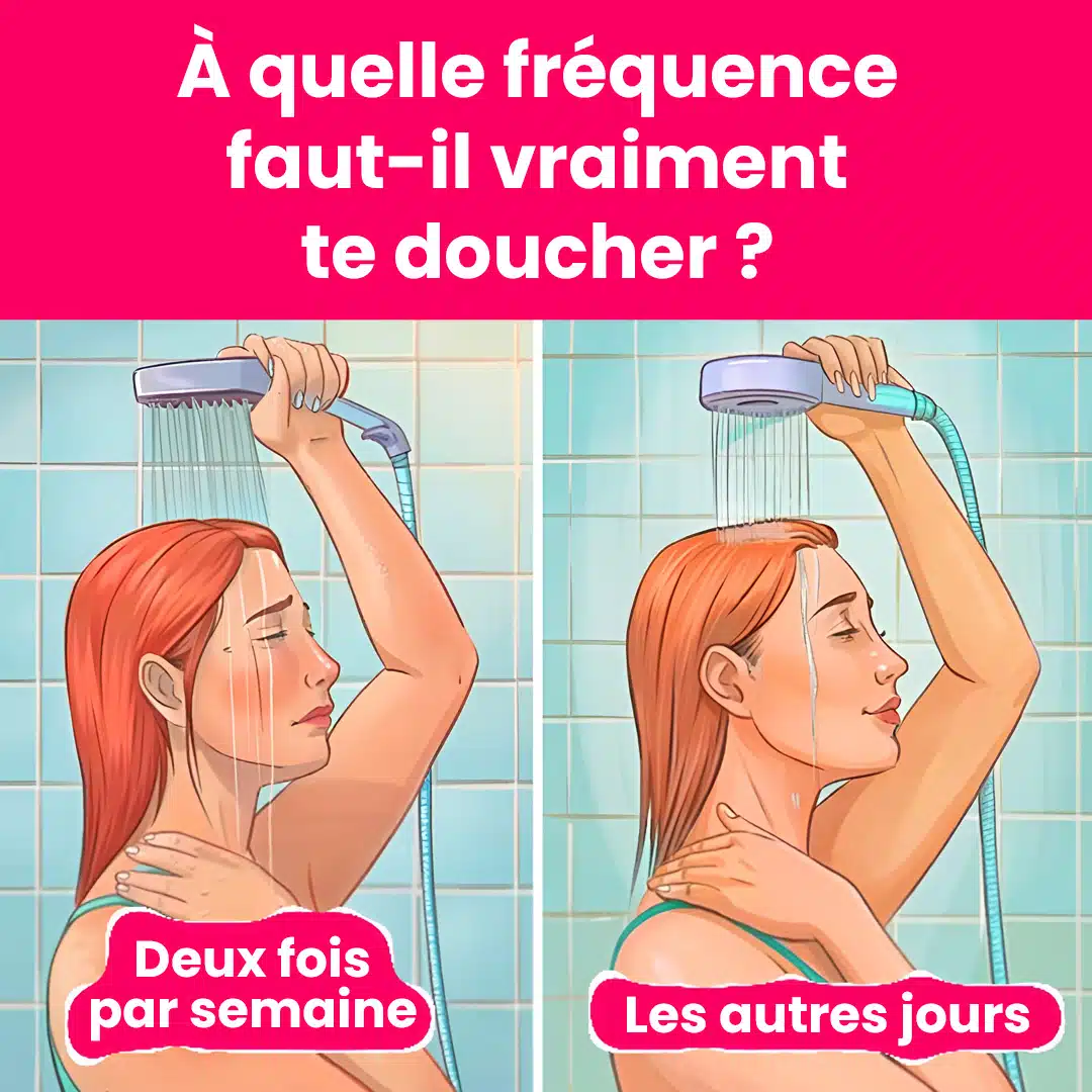 À quelle fréquence faut-il se doucher ?