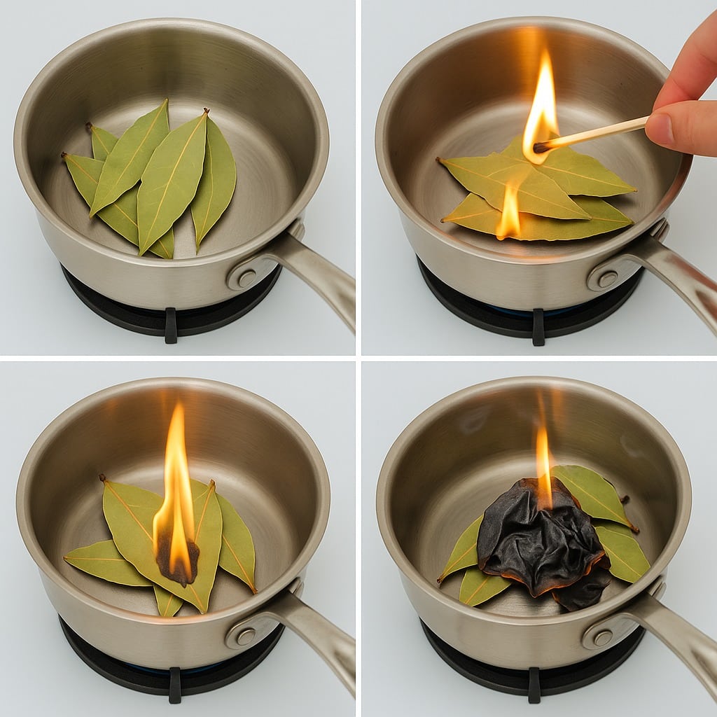 À quoi sert la combustion du laurier à la maison ?