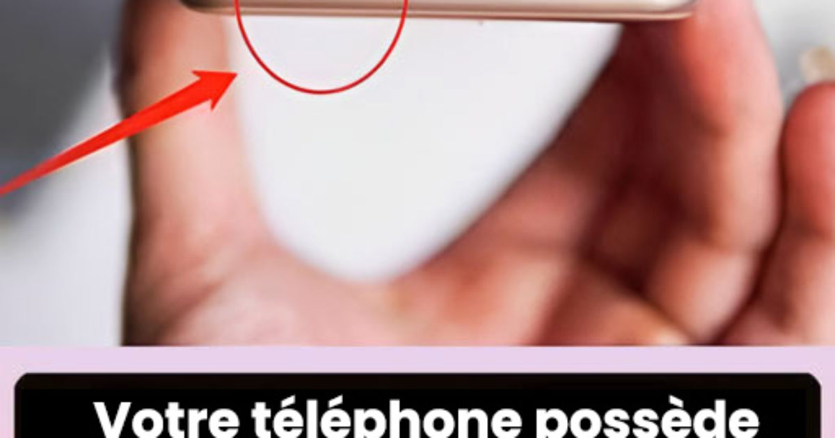 À quoi sert le petit trou en bas du téléphone ?