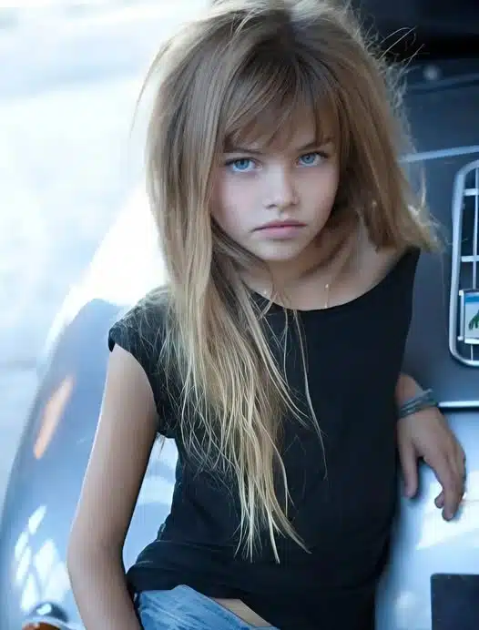 À six ans, elle est a été surnommée comme étant la plus jolie fille du monde