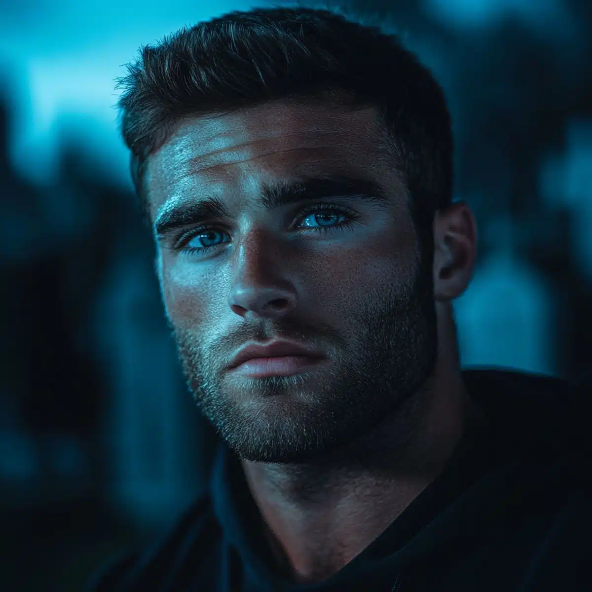 Une femme regardant par une fenêtre, expression pensive