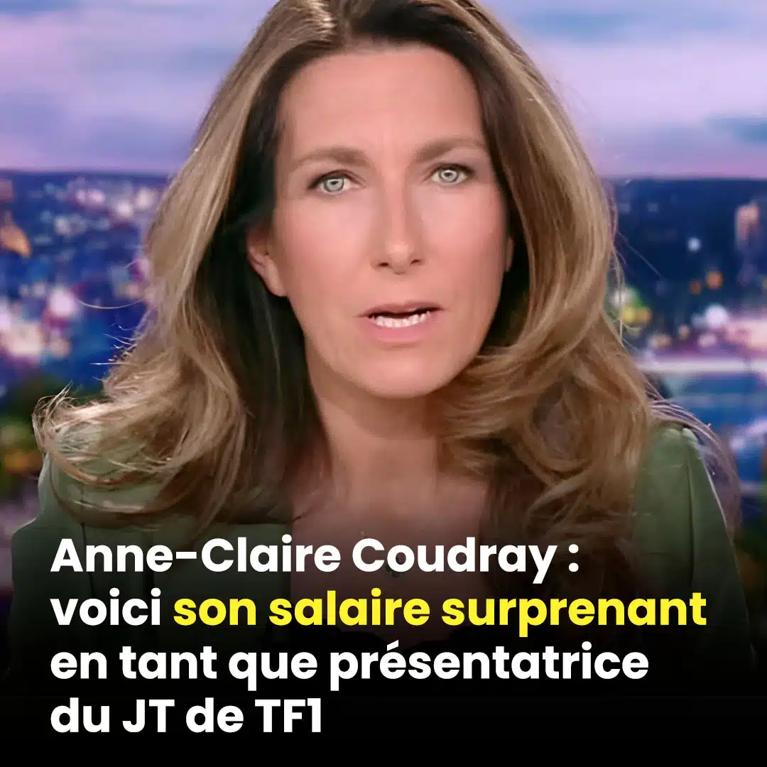 Anne-Claire Coudray : découvrez ce qu'elle gagne en présentant le JT sur TF1
