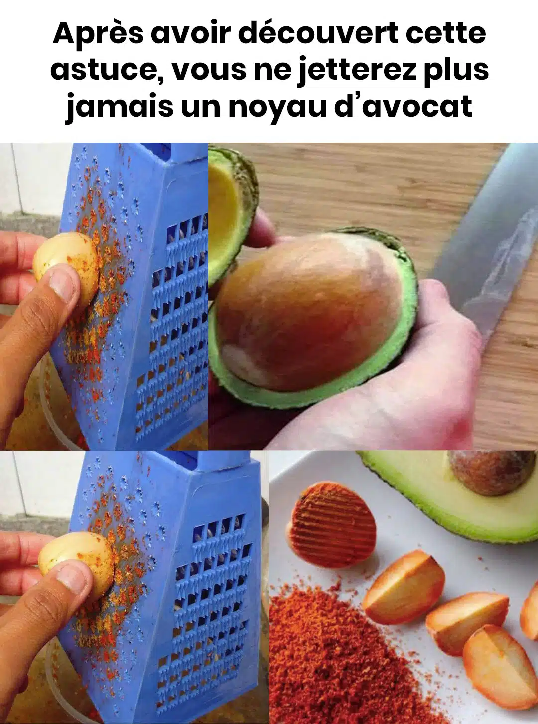 Après avoir découvert cette astuce, vous ne jetterez plus jamais un noyau d’avocat