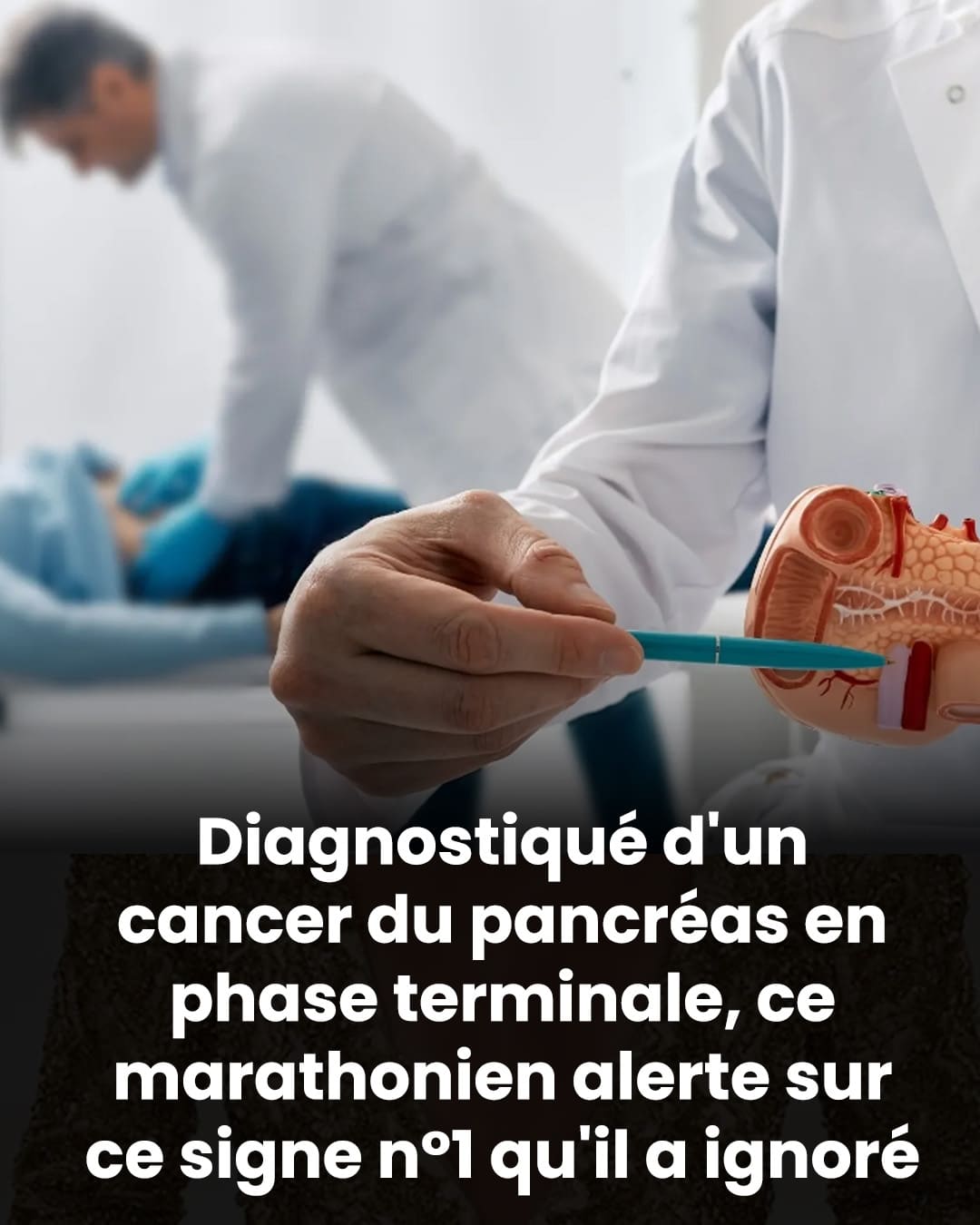 Atteint d’un cancer du pancréas en phase terminale, ce marathonien met en garde contre le tout premier symptôme qu’il a négligé
