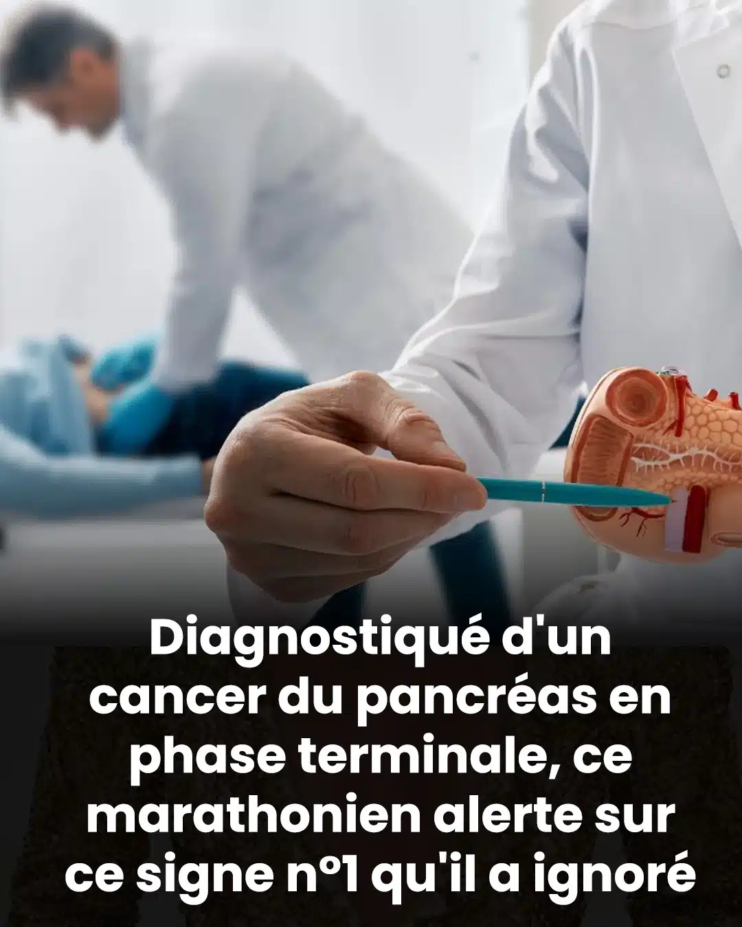 Atteint d’un cancer du pancréas en phase terminale, ce marathonien met en garde contre le tout premier symptôme qu’il a négligé