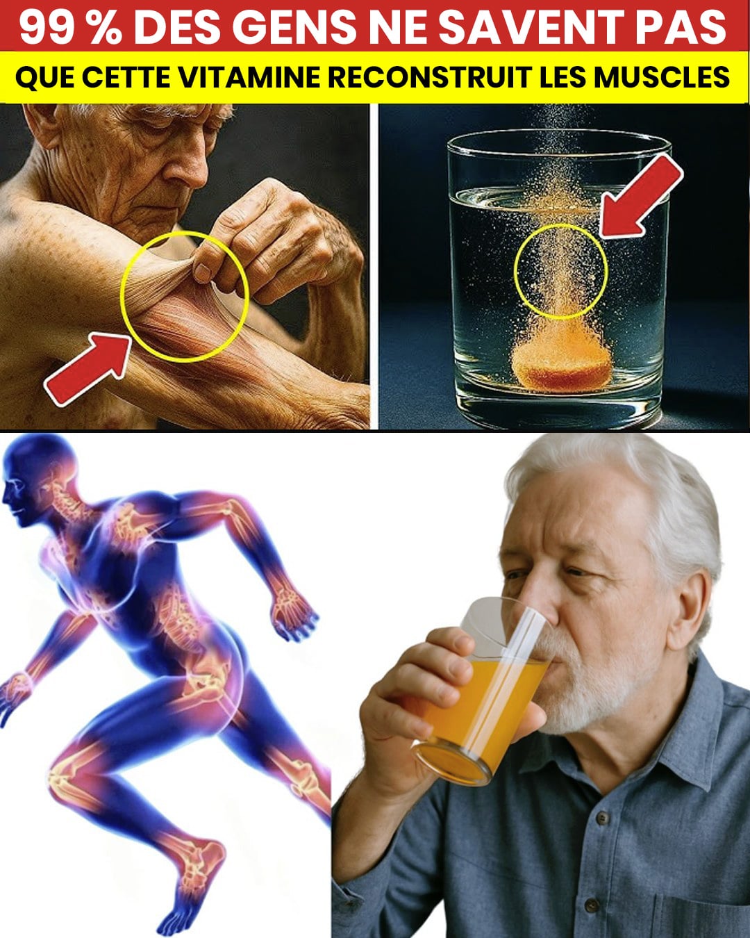 Avec l’âge, ce sont souvent les jambes qui perdent en force — découvrez 3 boissons naturelles qui pourraient vous aider à rester solide et stable