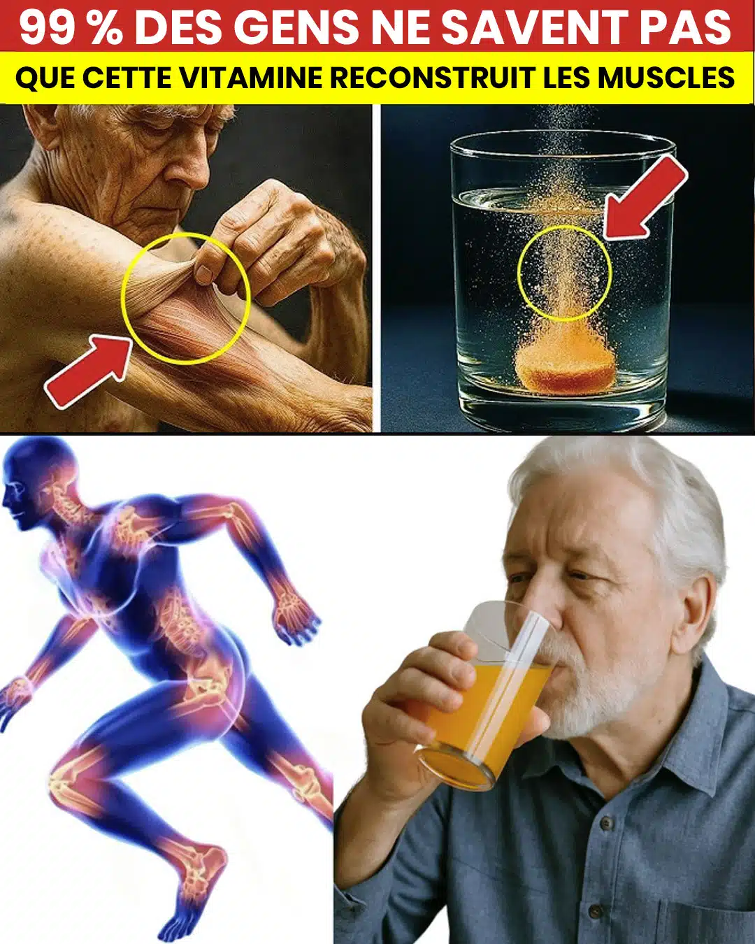 Avec l’âge, ce sont souvent les jambes qui perdent en force — découvrez 3 boissons naturelles qui pourraient vous aider à rester solide et stable