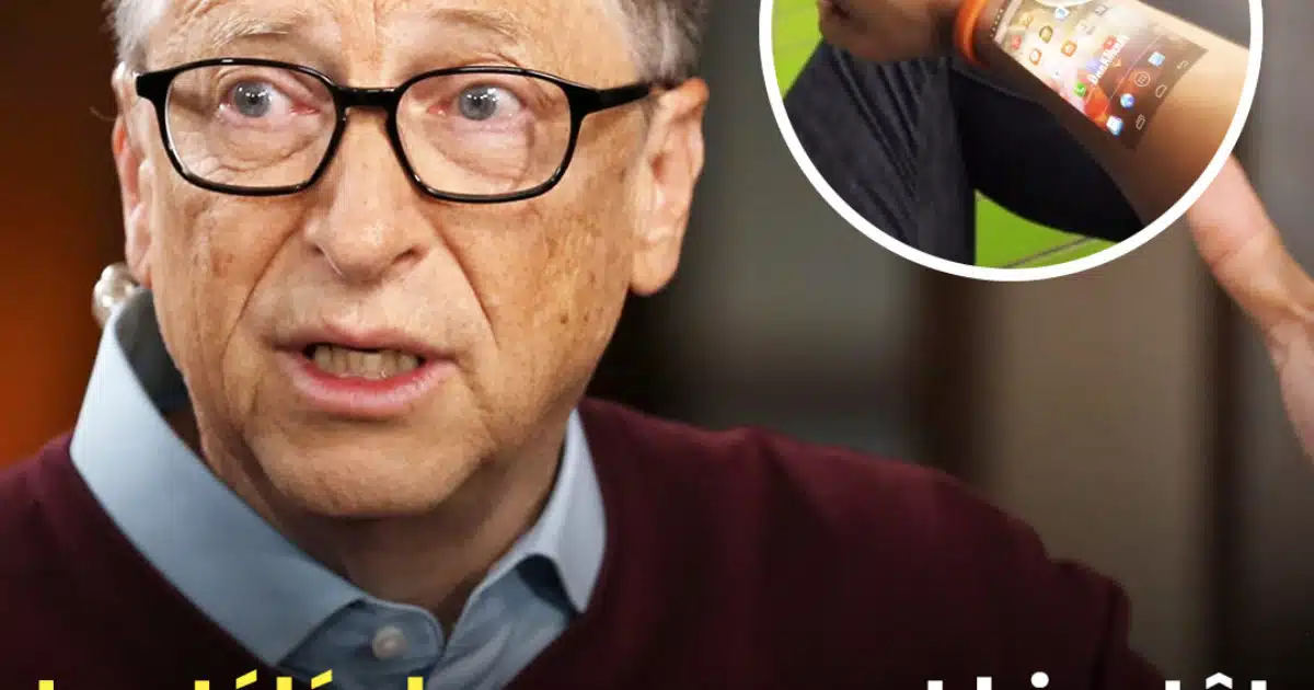 Bill Gates prédit que les smartphones seront bientôt supplantés par une technologie qui donne des frissons
