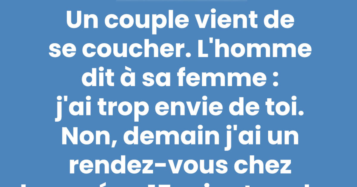 Blagues de couples du jour