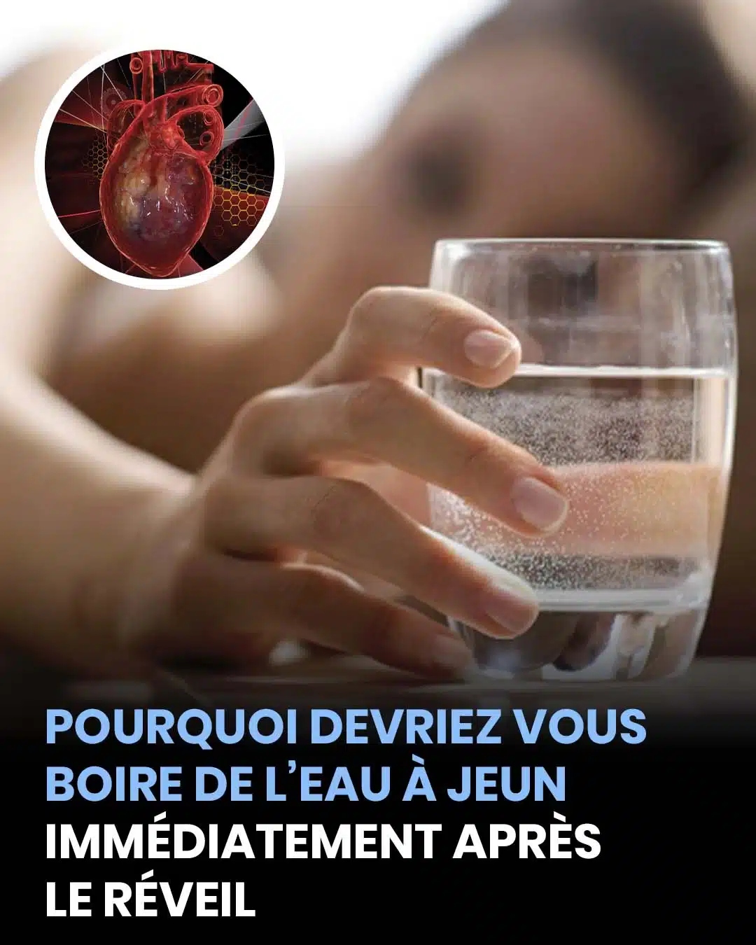 Boire de l'eau au réveil est-il bénéfique ?
