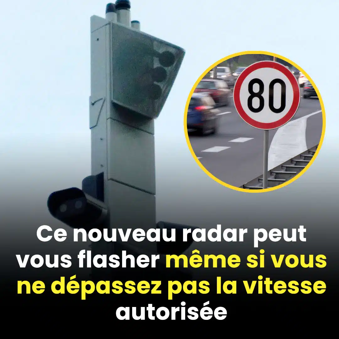 Ce nouveau radar est capable de vous flasher même sans excès de vitesse