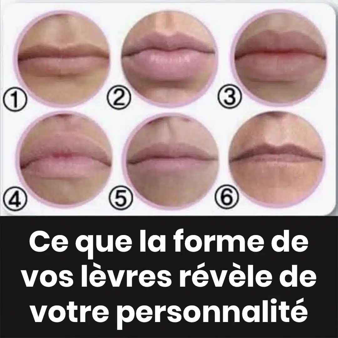 Ce que la forme de tes lèvres révèle de votre personnalité