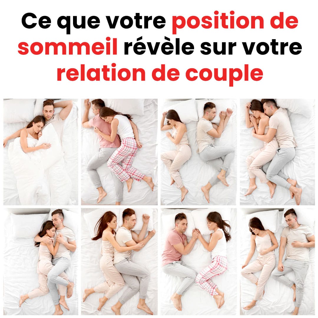 Ce que la manière dont vous dormez dit de votre relation de couple