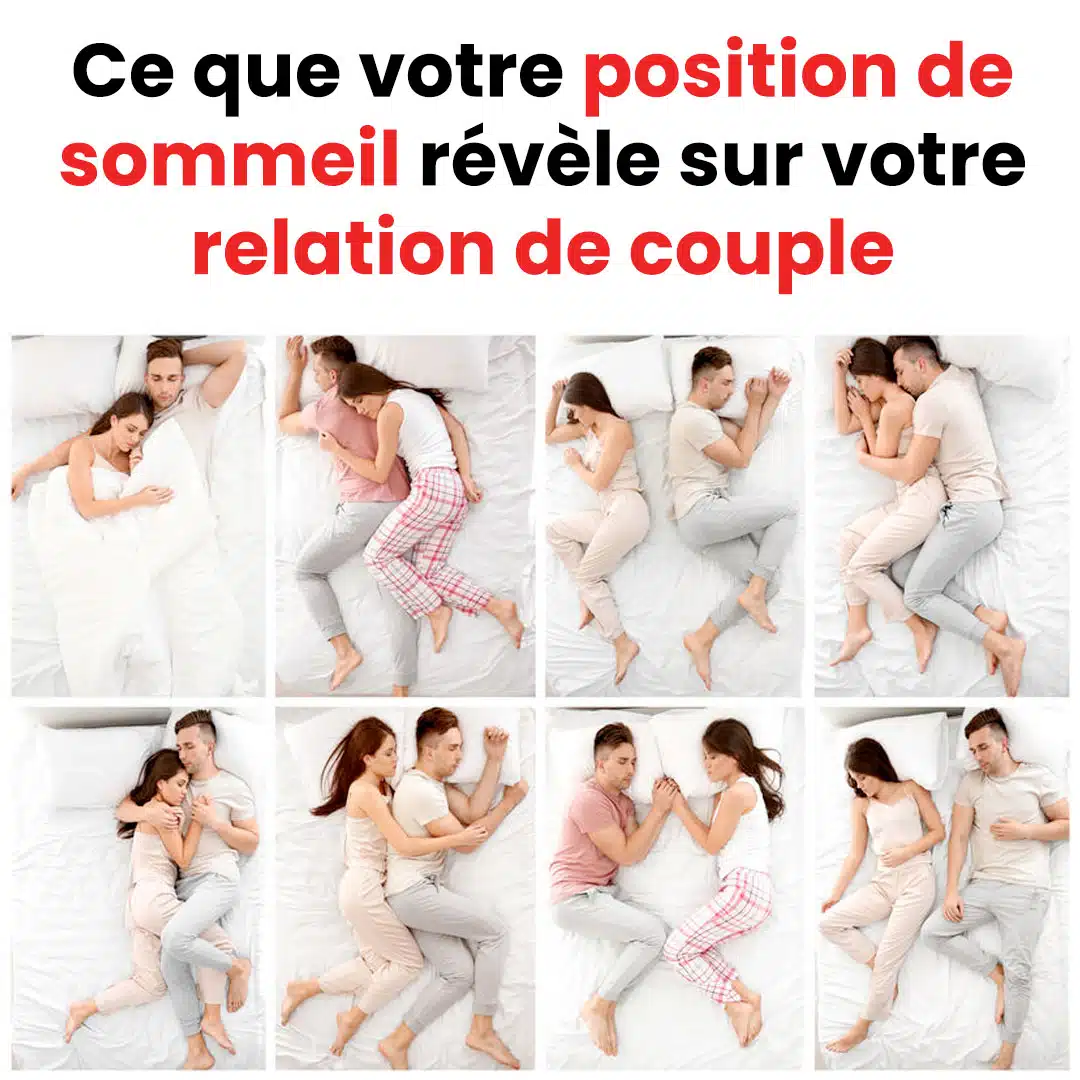 Ce que la manière dont vous dormez dit de votre relation de couple