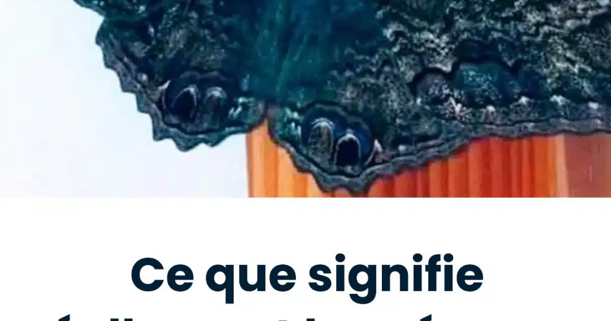 Ce que signifie réellement la présence de papillons noirs dans votre maison